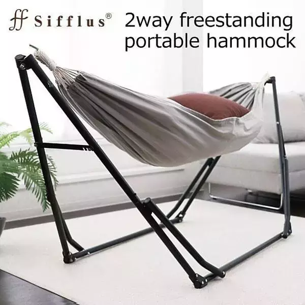 「心地よい揺れに思いきり癒される♡おうち時間の充実におすすめのハンモック」の画像