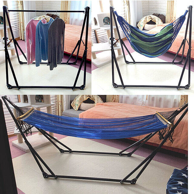 心地よい揺れに思いきり癒される♡おうち時間の充実におすすめのハンモック