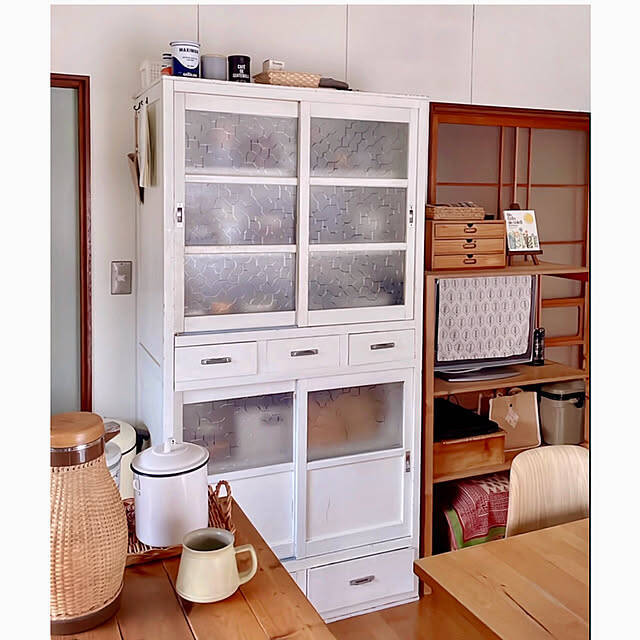 「日々に寄り添う心地よさ、古い家を工夫して楽しむ優しいキッチン」 by kie.さん