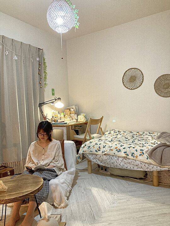 「27m2。リゾート×秘密基地、最高の居場所を目指す部屋づくり」 by yuccaさん