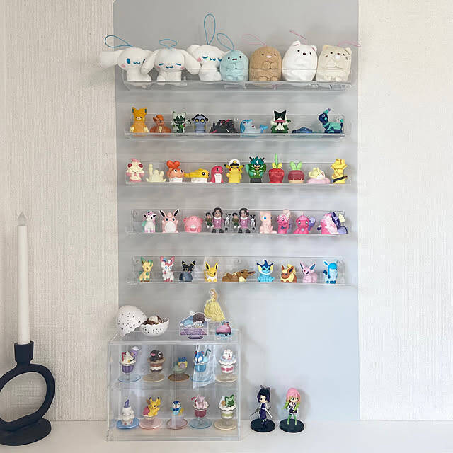 ショーケースみたいで気分が上がる♡無印良品のアクリルアイテムを使ったディスプレイ収納アイデア