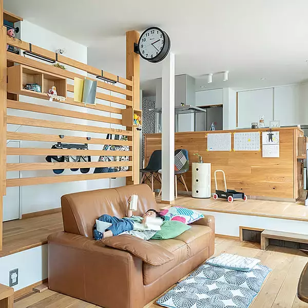 「暮らしにメリハリをつける！空間を分けるゾーニングのアイディア」の画像