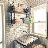 「スペースの悩みをスッキリ解決！洗濯機上が便利になる収納アイデアと暮らしを整える実例集」の画像5