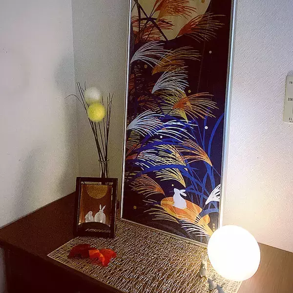 「趣ある秋のはじまりを。お月見インテリアの実例10選」の画像