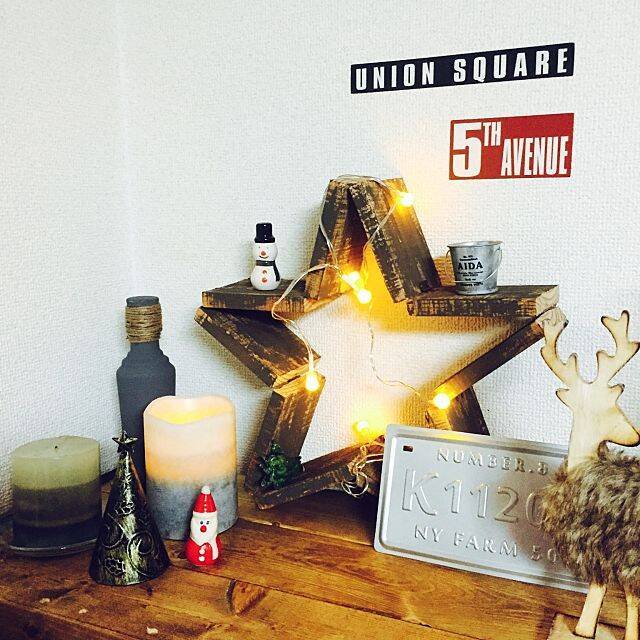 セリアのLEDケーブルライトで夏の夜を飾る♡