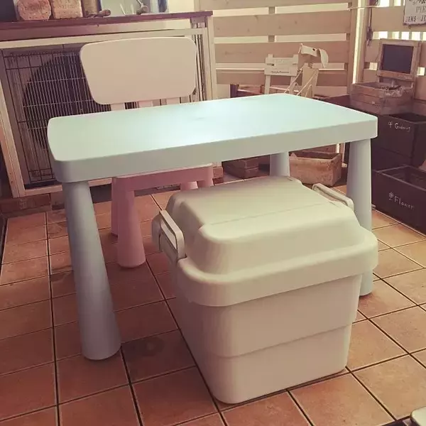 「屋外でも使える！無印良品ポリプロピレン頑丈収納ボックス」の画像
