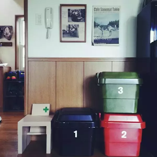 「屋外でも使える！無印良品ポリプロピレン頑丈収納ボックス」の画像