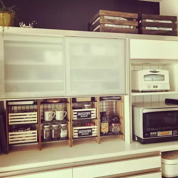 「快適キッチンはDIYで実現する～キッチンラック～」の画像