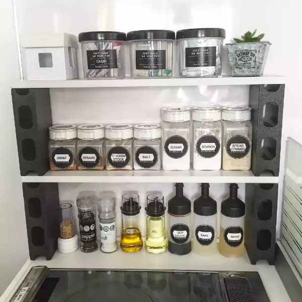 「快適キッチンはDIYで実現する～キッチンラック～」の画像