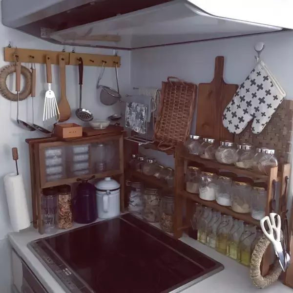 「快適キッチンはDIYで実現する～キッチンラック～」の画像