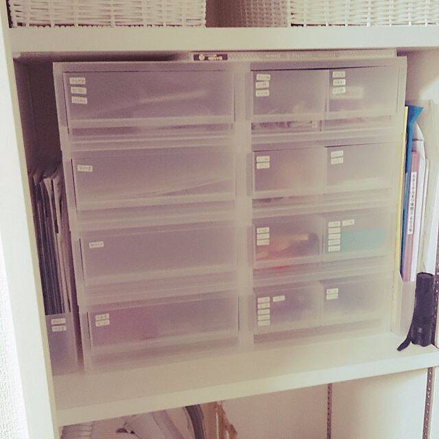 無印良品のポリプロピレンケースでクローゼットをキレイに