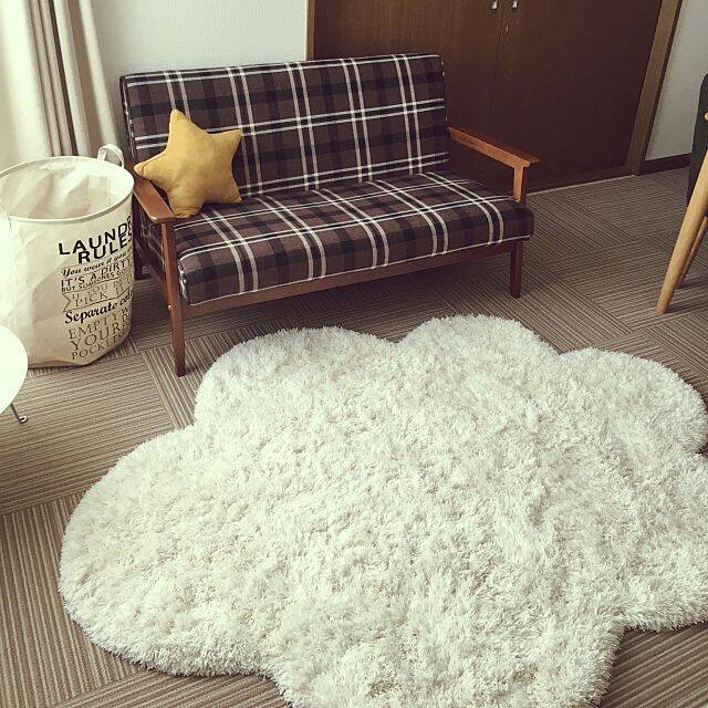 1週間限定価格♡KARE カレ 絨毯 ラグ 荒っぽく