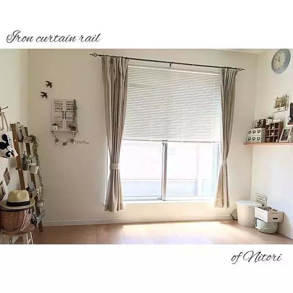 「お部屋をすっきり♪ニトリのブラインドで模様替え」の画像