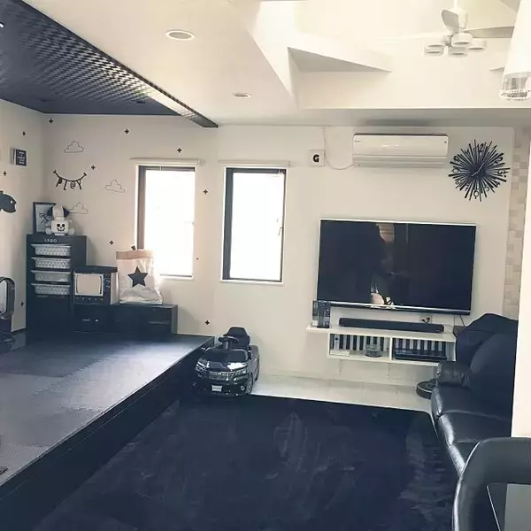 「リビングに置いちゃおう♡イケアのトロファストで効率収納」の画像