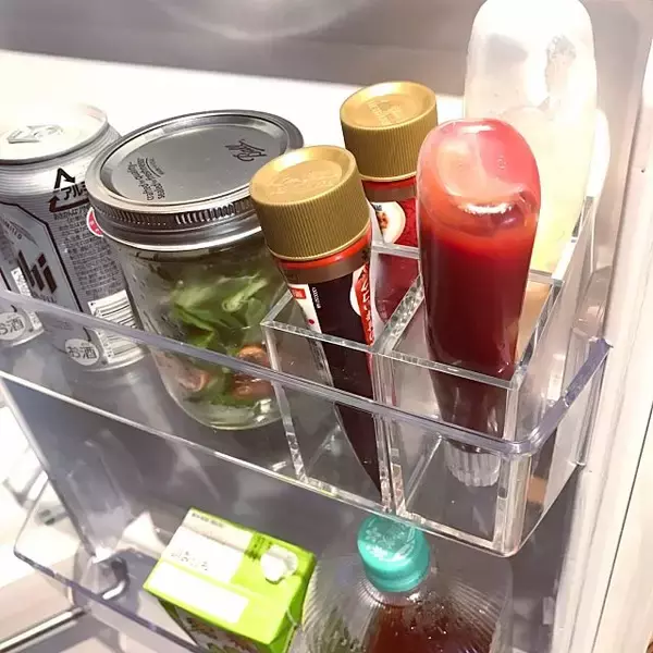 「キッチン収納にぴったり！無印良品のアクリルケース実例」の画像