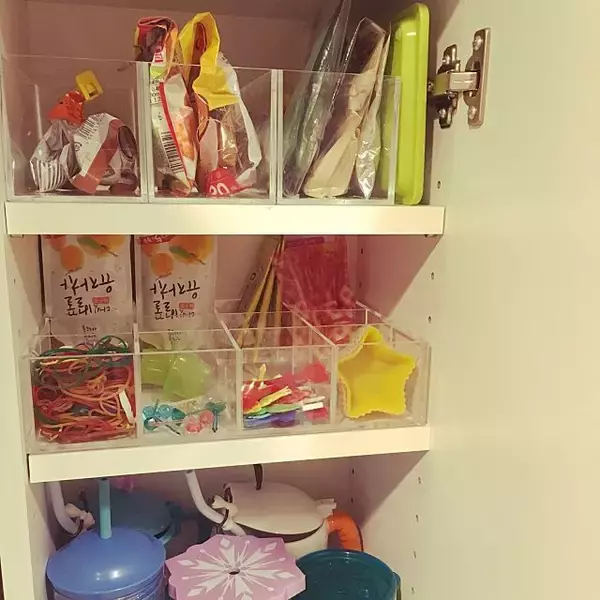 「キッチン収納にぴったり！無印良品のアクリルケース実例」の画像