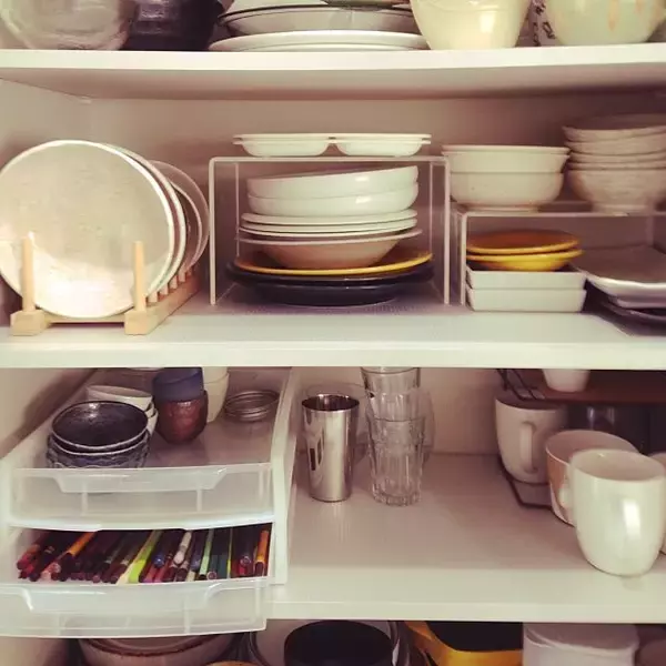 「キッチン収納にぴったり！無印良品のアクリルケース実例」の画像