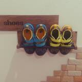 「ひとりで靴のお片付けができる☆子どもの靴置きをDIYしよう」の画像5