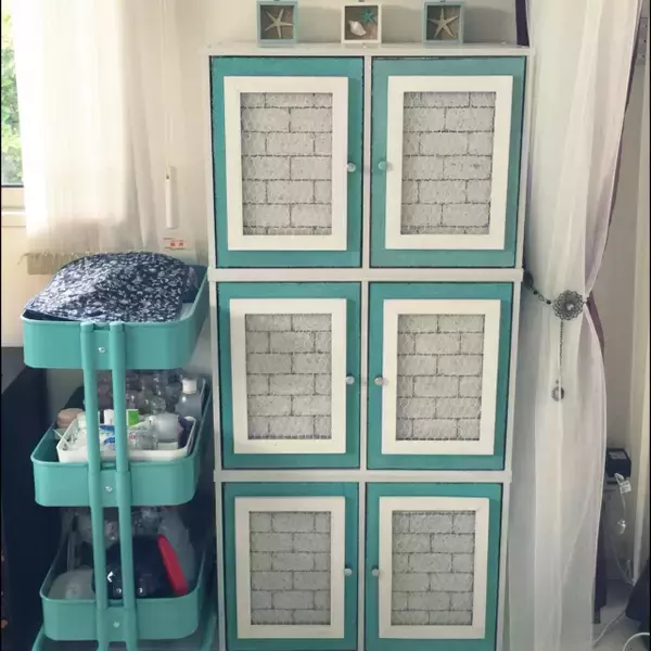 「カラーボックスを使ってリメイクを楽しむ10のアイデア」の画像