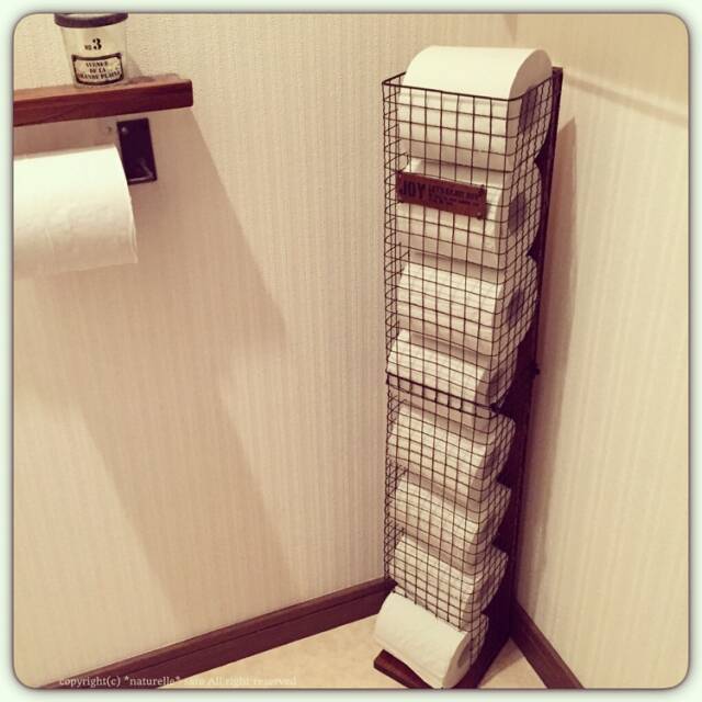 むしろ見せたい 100均トイレットペーパー収納術 17年6月8日 エキサイトニュース