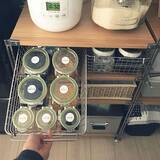 「無印良品ワイヤーバスケットでキッチンをスッキリ」の画像2