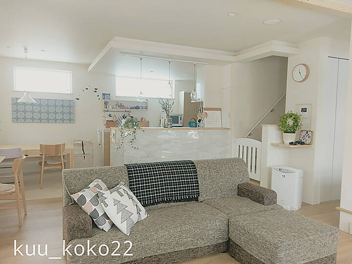 「様々な角度から居心地のいい空間をめざした北欧ナチュラル」憧れのキッチン vol.133 kuu_koko22さん