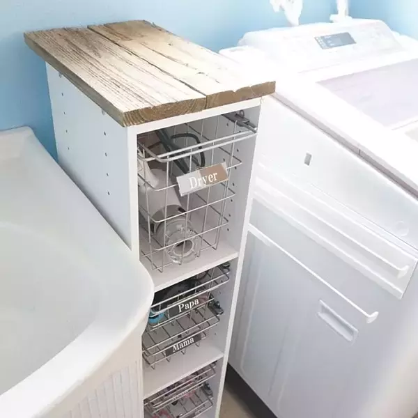 「どんな広さの洗面所にも!!ニトリ・無印良品使えるアイテム」の画像