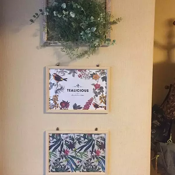 「全部100均アイテム☆カフェ風リビングの作り方」の画像