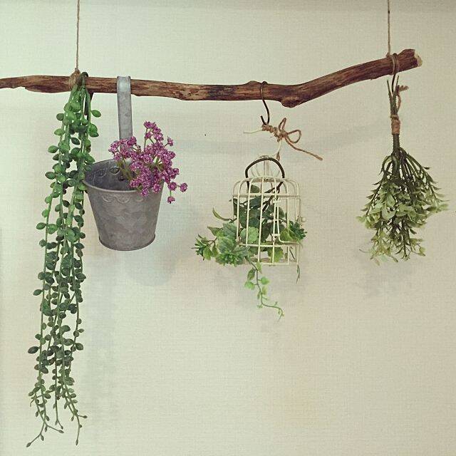 全部100均アイテム☆カフェ風リビングの作り方