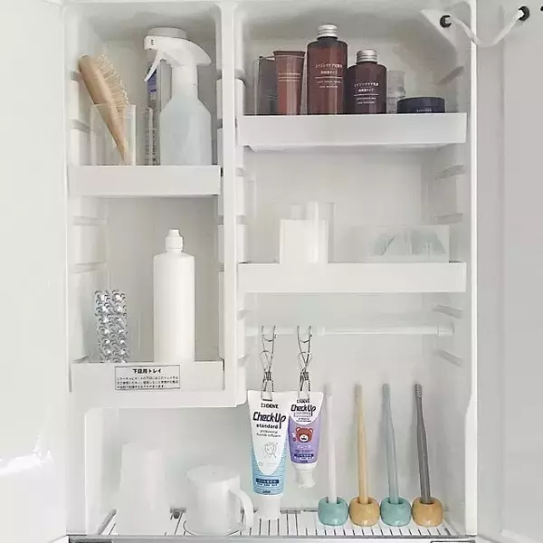 「目からウロコ！洗面所のすっきり収納アイデア10選」の画像