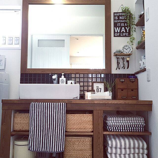 目からウロコ！洗面所のすっきり収納アイデア10選