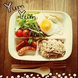 「元気な朝に♪テーブルコーディネートに使える100均食器」の画像11