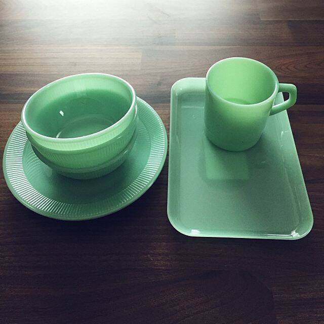 元気な朝に♪テーブルコーディネートに使える100均食器