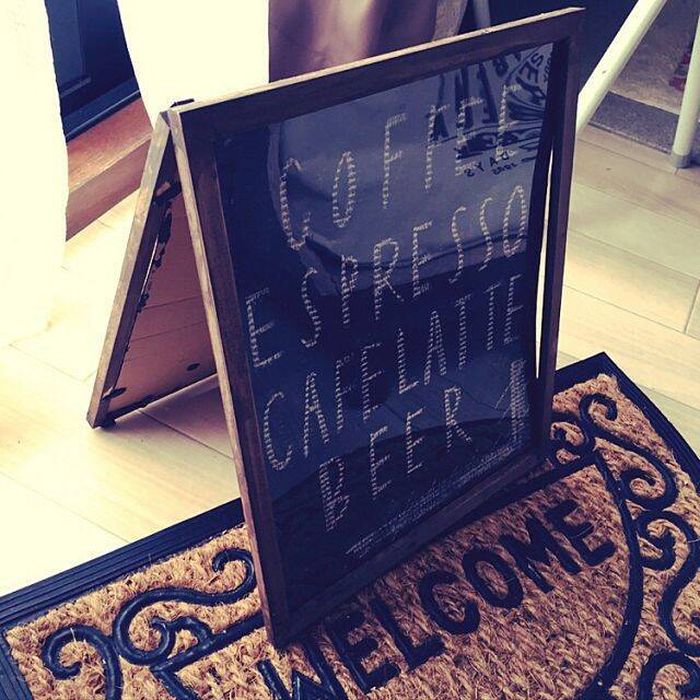 100均黒板アイテムで作る☆カフェ風ディスプレイ見本帳