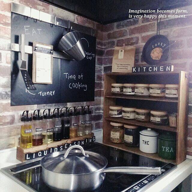 100均黒板アイテムで作る☆カフェ風ディスプレイ見本帳