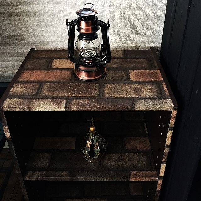 センス良すぎ！カラーボックスをDIYで男前にイメチェン