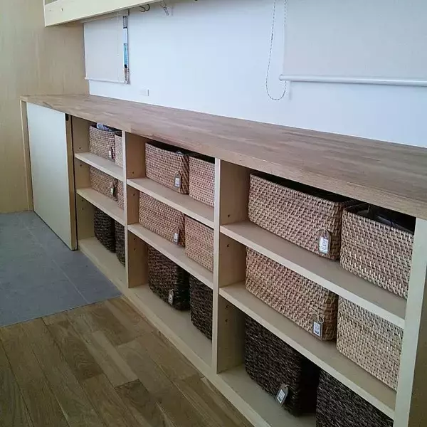 「どちらも使える♡無印良品のブリ材&ラタンバスケット」の画像