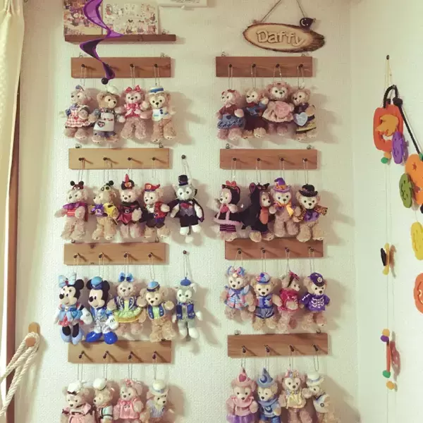 「みんな見て♡大好きを集めたコレクションディスプレイ」の画像