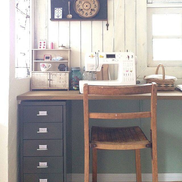 生活感を隠してスタイリッシュに！IKEAのキャビネット