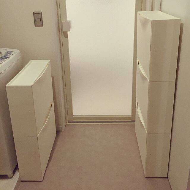 生活感を隠してスタイリッシュに！IKEAのキャビネット