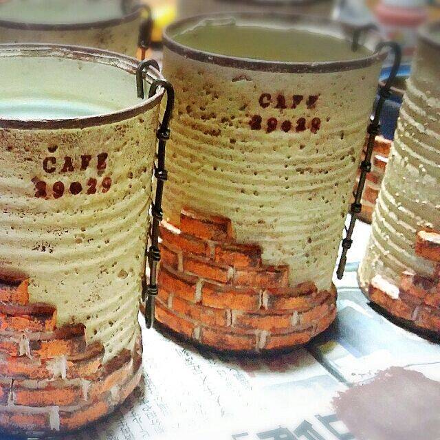 インテリアが一気にあか抜ける！リメ缶＆リメ瓶実例集