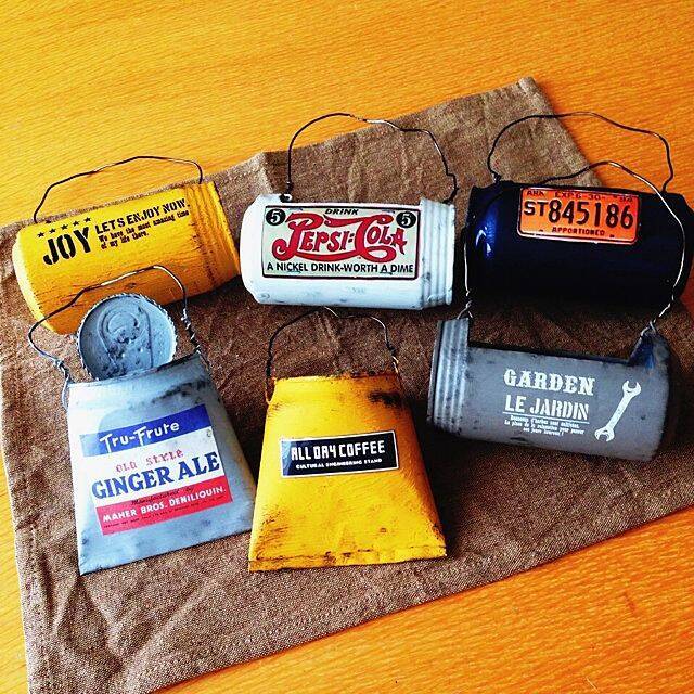 インテリアが一気にあか抜ける！リメ缶＆リメ瓶実例集