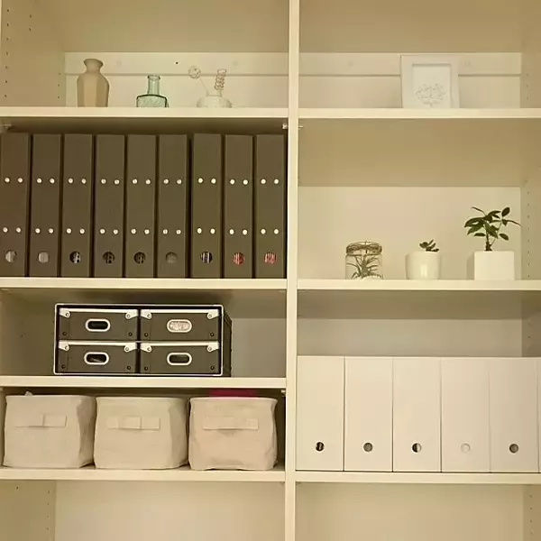 「無印良品とニトリの超人気ボックス♪すっきり収納を実現」の画像