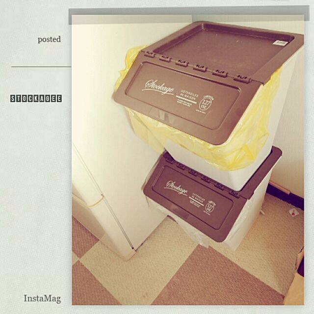 インテリアにも馴染む！無印良品・ニトリの便利なゴミ箱