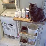 「省スペースで大容量♪IKEAのワゴンで洗面所を快適に」の画像3