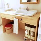 「省スペースで大容量♪IKEAのワゴンで洗面所を快適に」の画像9