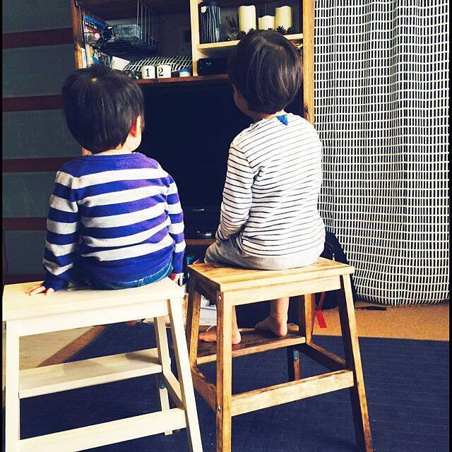 こんな使い方があった！IKEAのステップスツール　BEKVÄM