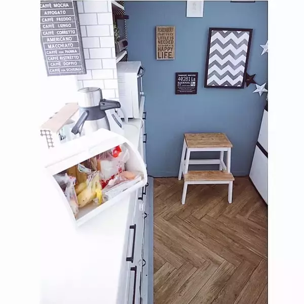 「こんな使い方があった！IKEAのステップスツール　BEKVÄM」の画像