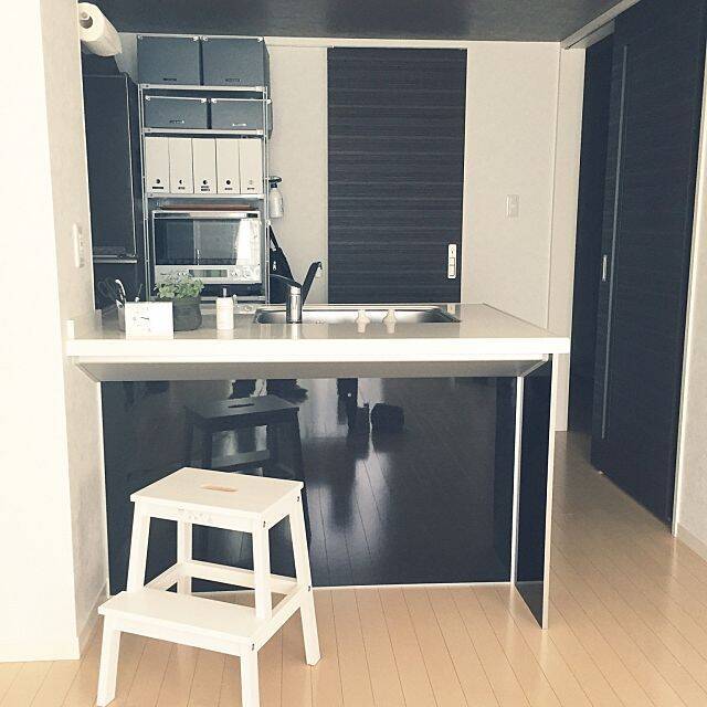 こんな使い方があった！IKEAのステップスツール　BEKVÄM