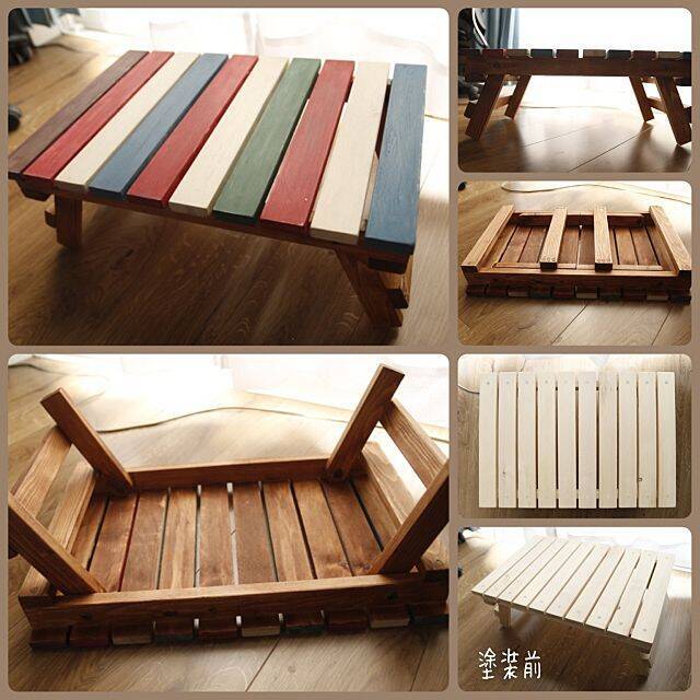 何もかも自分仕様♪DIYで作るテーブル・スツール10の実例